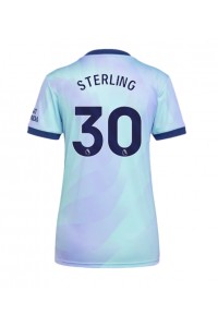 Arsenal Raheem Sterling #30 Jalkapallovaatteet Naisten Kolmaspaita 2024-25 Lyhythihainen